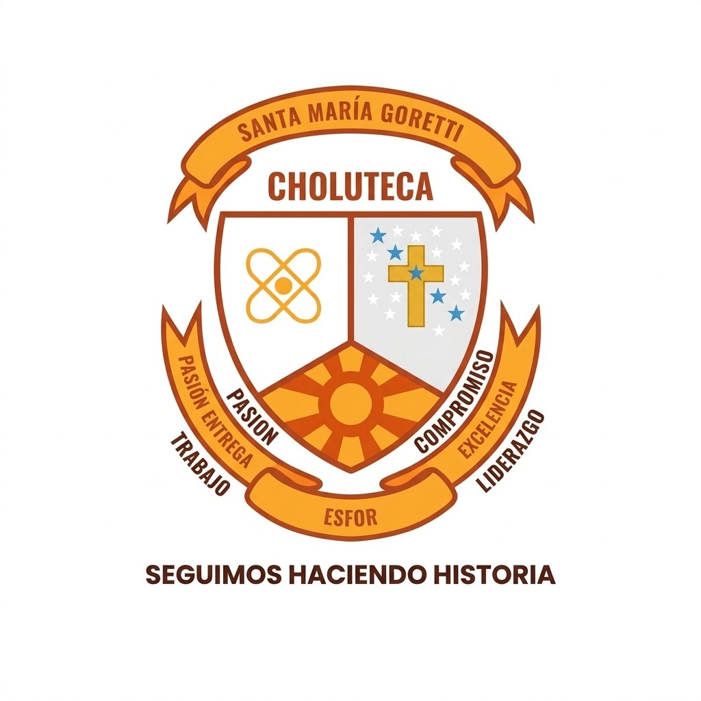 Logotipo del Instituto Santa María Goretti, Choluteca